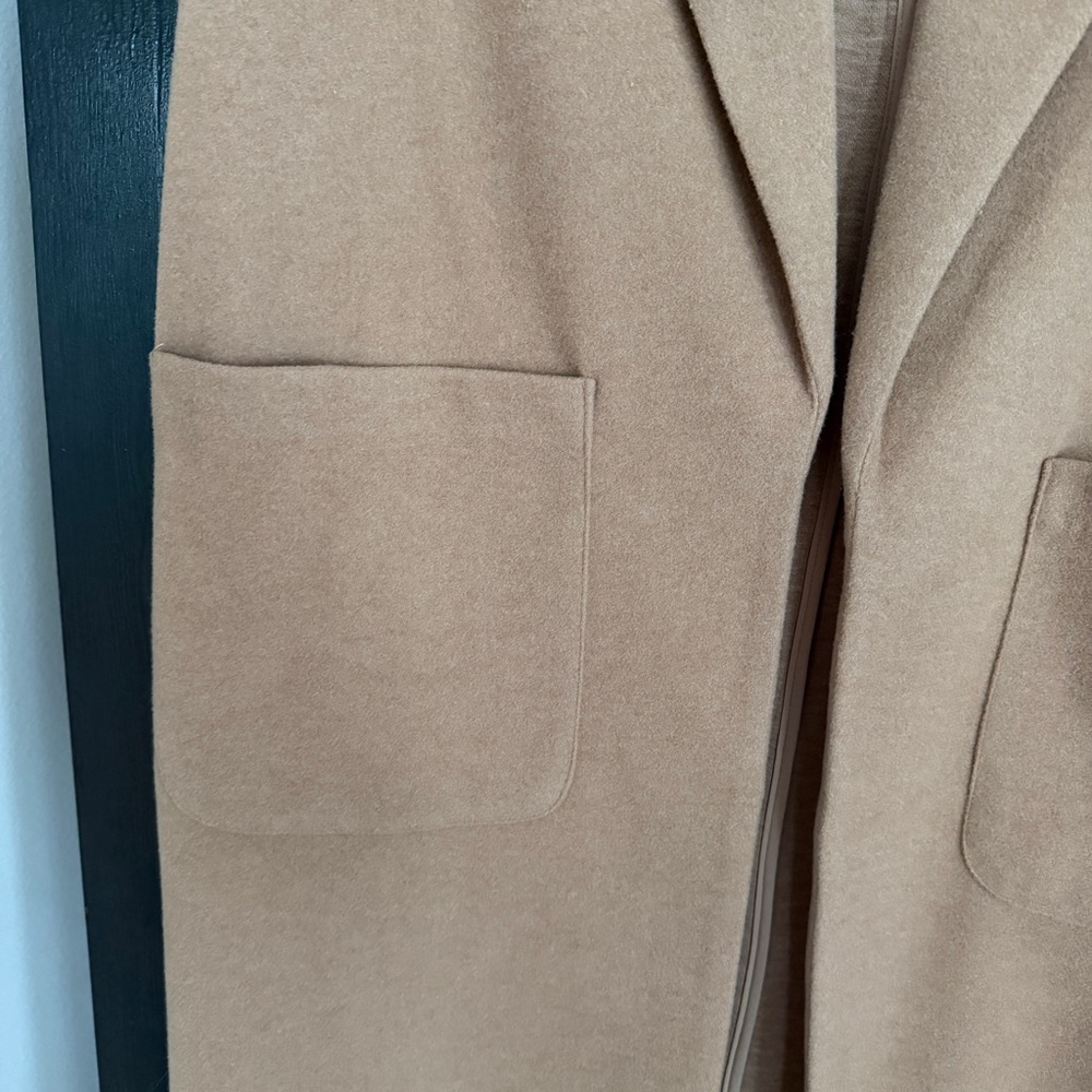 Joie Tan Josie Long Vest Sleeveless Duster Cardigan Jacket Size Small - Picture 5 of 7